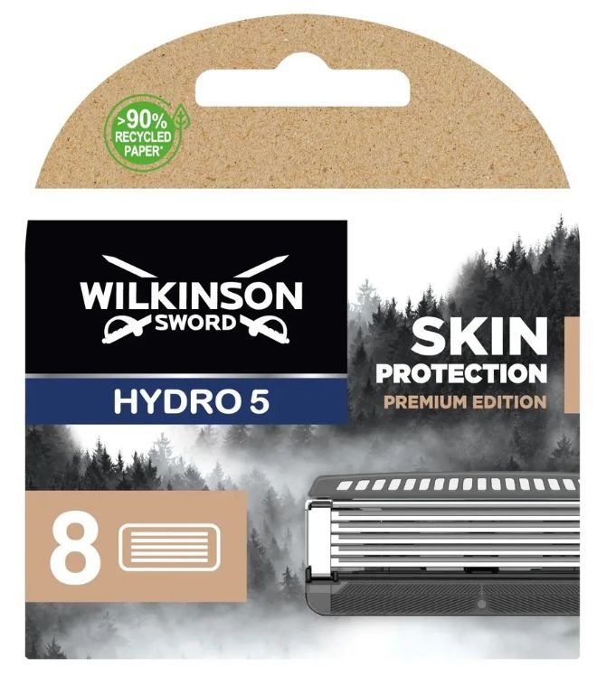 Wilkinson Sword Hydro 5 Skin Protection Premium Edition / Schick / Сменные кассеты для бритв Hydro Sense, #1