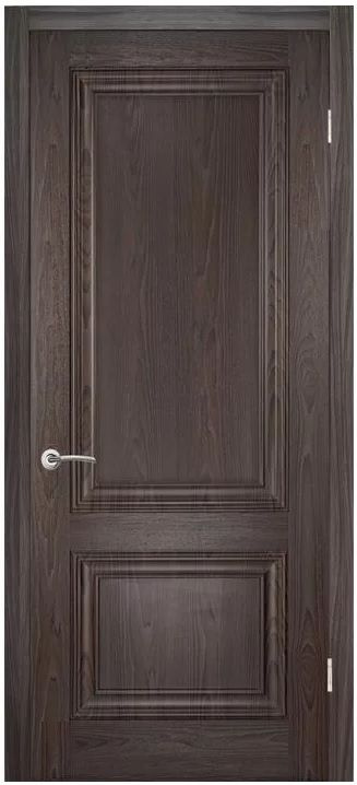 Дверь межкомнатная Классик экошпон дуб шоколадный, МДФ, Дерево ...