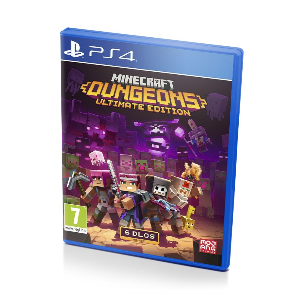 Игра Minecraft Dungeons Ultimate Edition (PlayStation 4, Русские субтитры)  купить по низкой цене с доставкой в интернет-магазине OZON (830563811)