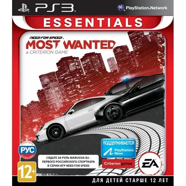 Игра Need for Speed: Most Wanted. Essentials (PlayStation 3, Русская ...