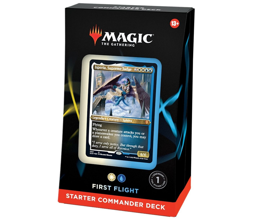 MTG: Колода Evergreen Starter Commander Deck - First Flight на английском  языке  Magic The Gathering - купить с доставкой по выгодным ценам в  интернет-магазине OZON (841763448)