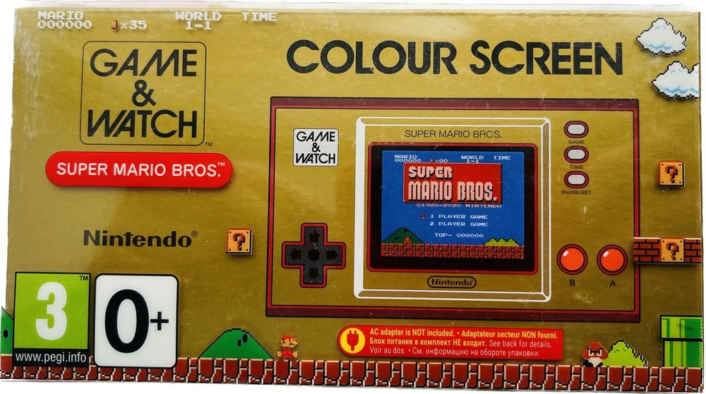 Портативная игровая приставка Nintendo Game&Watch Super Mario Bros (РСТ)  #1