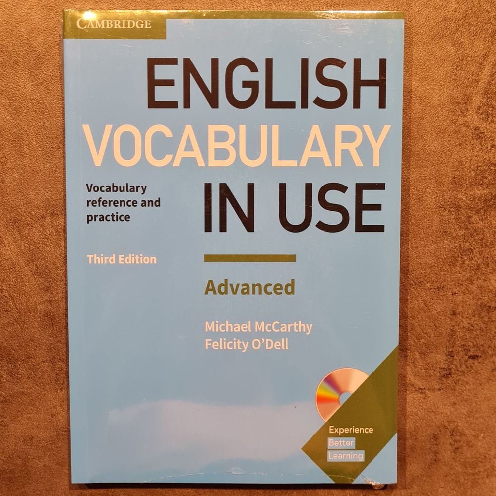 Учебник по английскому языку English vocabulary in use Advanced 3-rd third  Edition with CD - купить с доставкой по выгодным ценам в интернет-магазине  OZON (844591790)