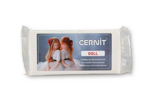 Полимерный моделин "Cernit Doll " 500гр. белый/ 010 #1