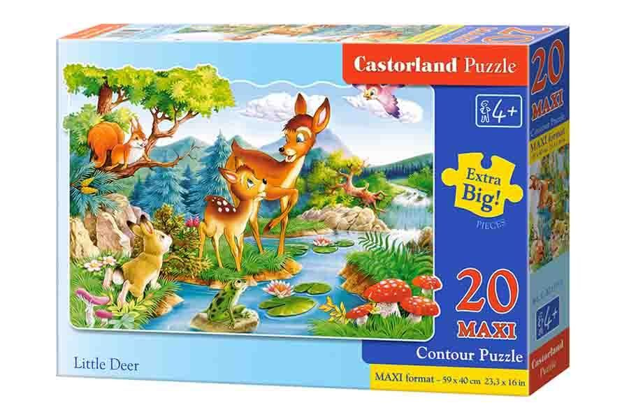 Castorland Пазл-maxi Бэмби 20 элементов 2177/MX-02177 - купить с ...