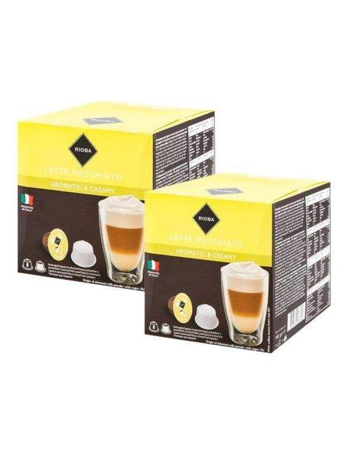 Кофе в капсулах Rioba Dolce Gusto Latte Macchiato 2 шт #1