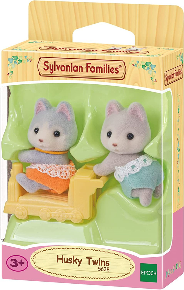 Набор Sylvanian Families 5638 Хаски-двойняшки #1