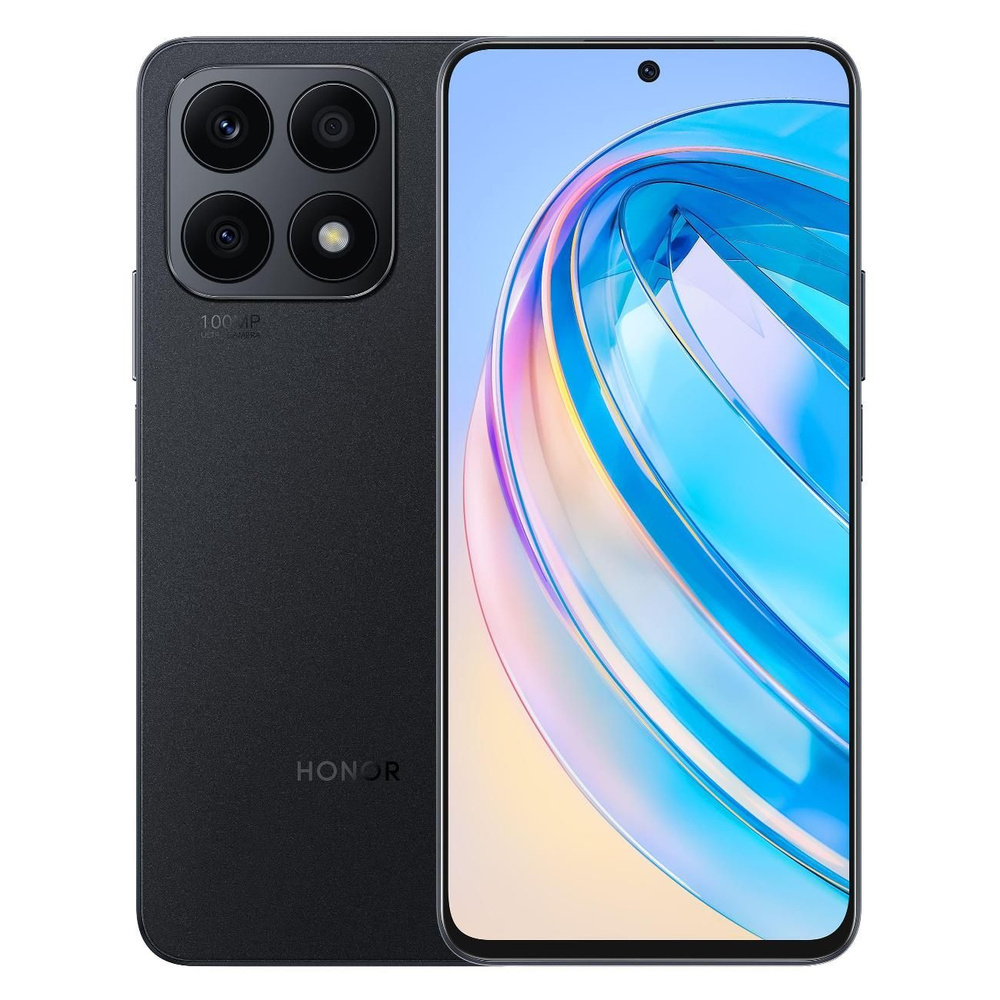 Смартфон Honor X8A 6/128GB 5109APCN Midnight black - купить по выгодной  цене в интернет-магазине OZON (866426707)