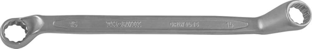 Ключ гаечный накидной изогнутый 75 гр., 10x11 мм, ORW1011, Thorvik #1