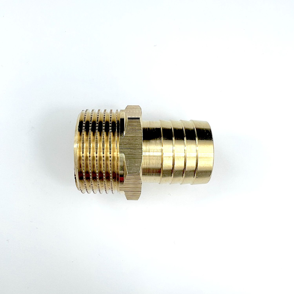 Штуцер латунный для шлангов Профитт НР 1" х 25 мм, 9274252 - купить по ...