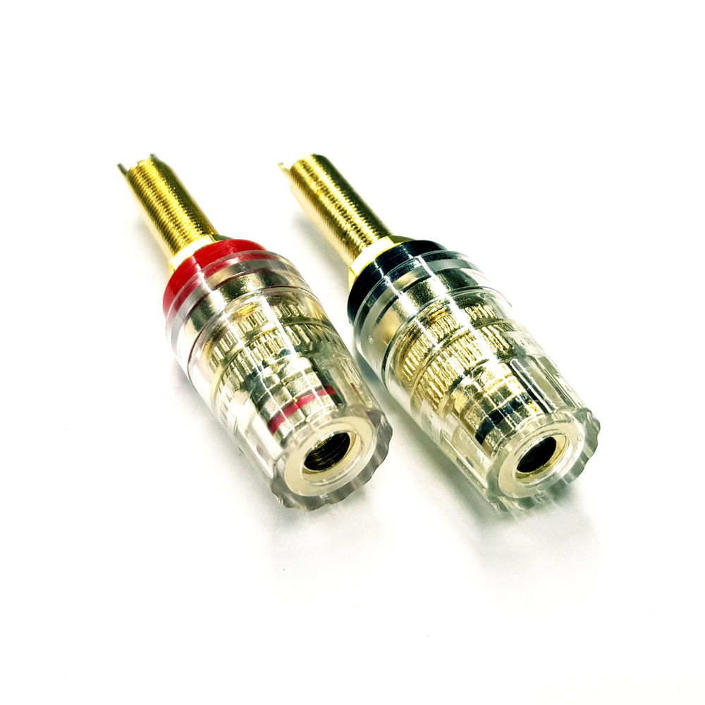 Гнездо Banana на корпус - переходник для вилки типа банан 4 мм - 1 пара ...