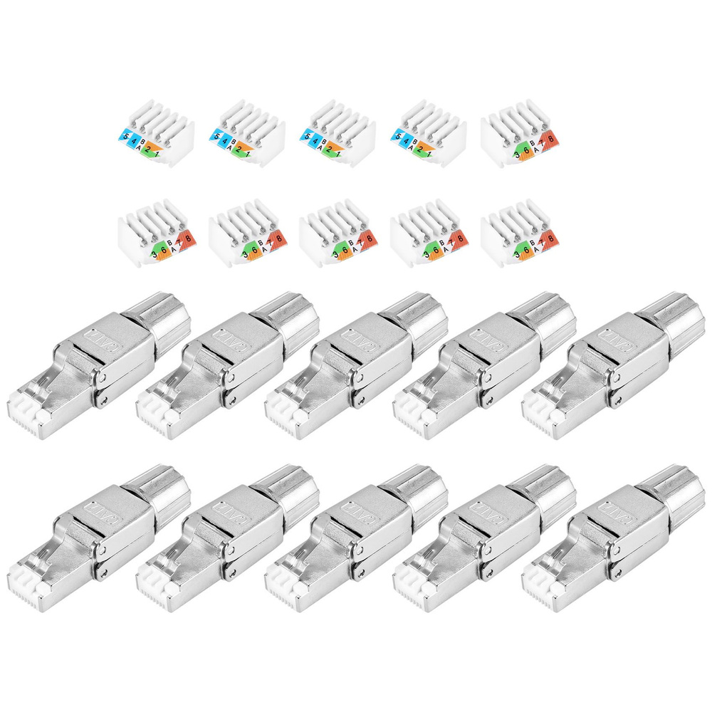 10 x разъем cat 7 #1