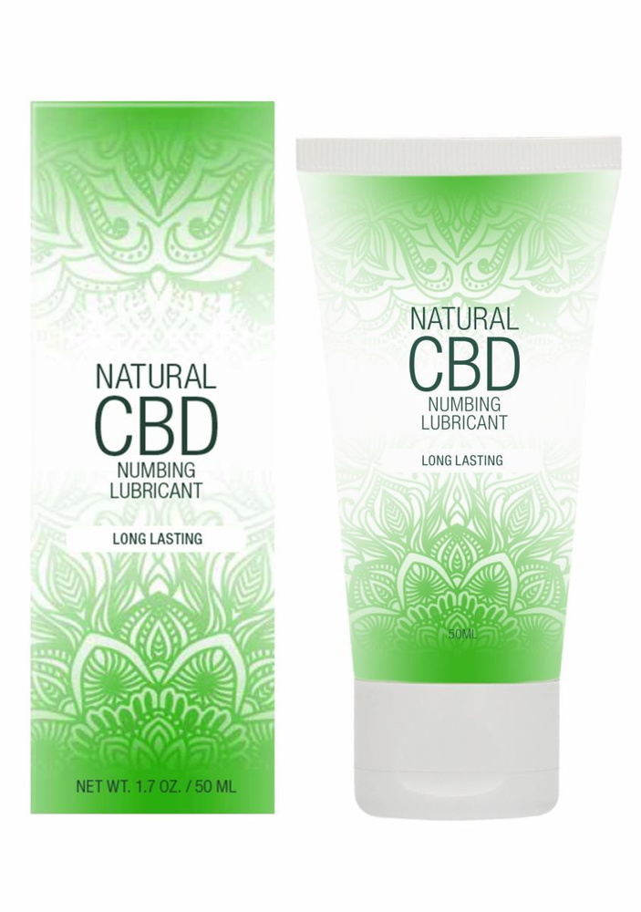 Лубрикант с пролонгирующим эффектом Natural CBD Numbing Lubricant - 50 мл.  #1