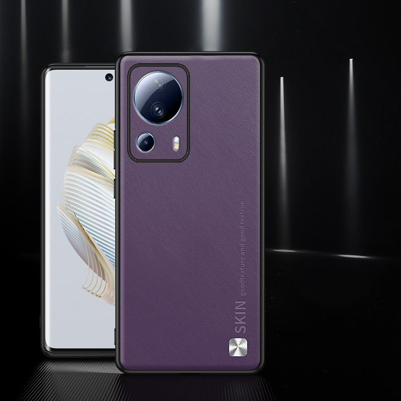 Кожаный чехол для Xiaomi 13 Lite (Сяоми 13 Лайт, Ксиаоми 13 Лайт ...