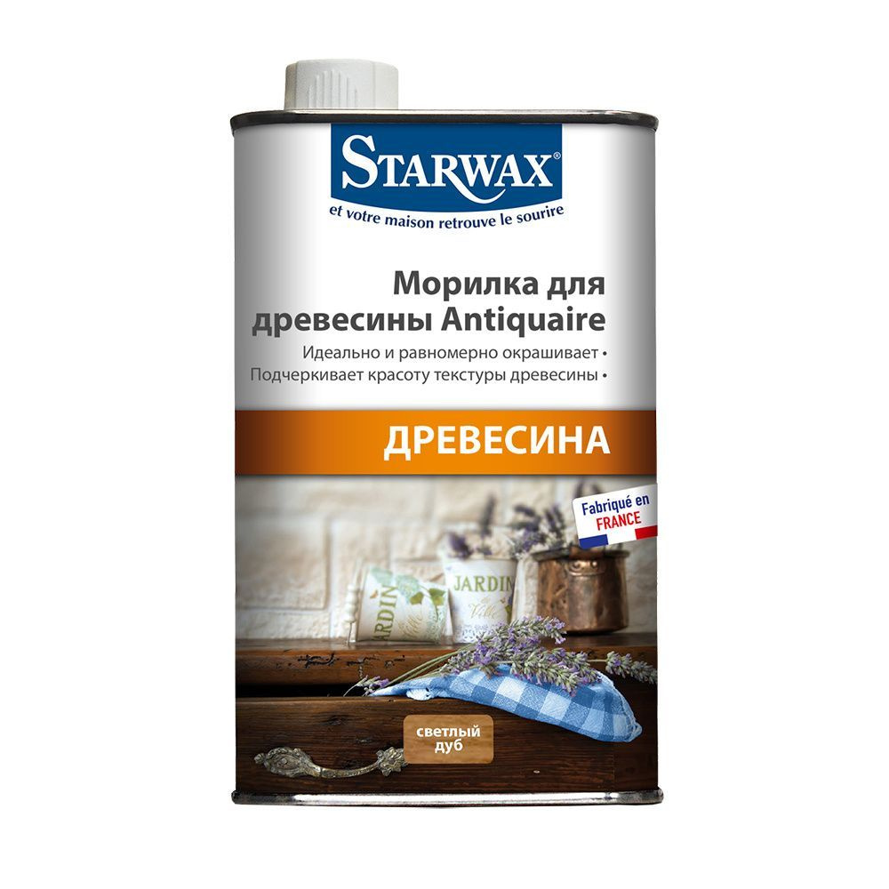 Морилка для древесины Starwax Antiquaire светлый дуб 500 мл #1