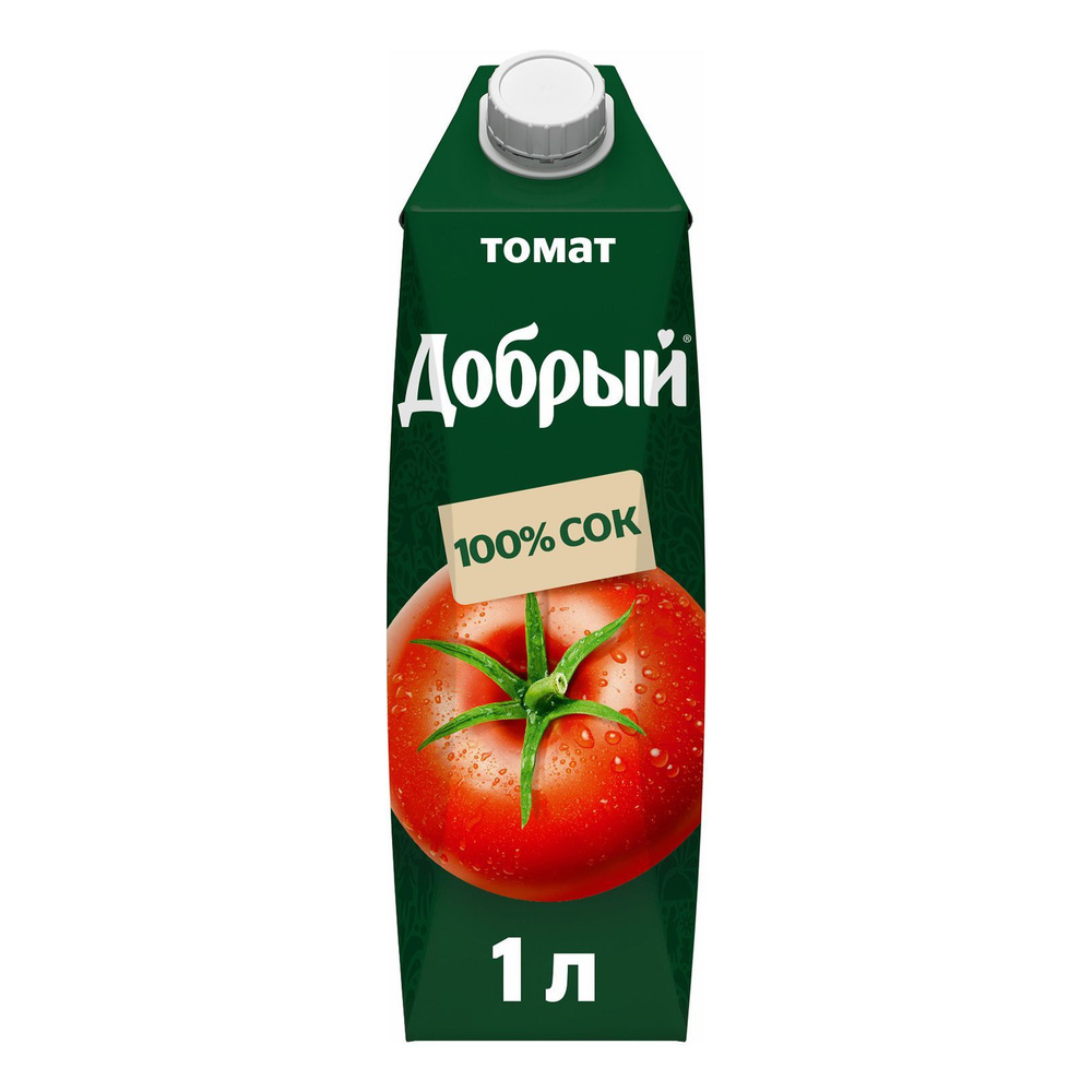 Сок Добрый томат с солью 1 л #1