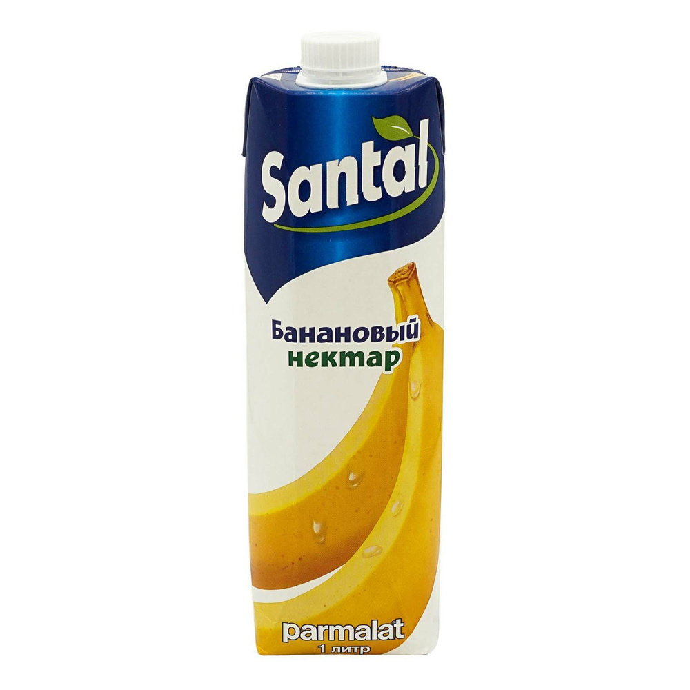 Нектар Santal банановый 1 л #1