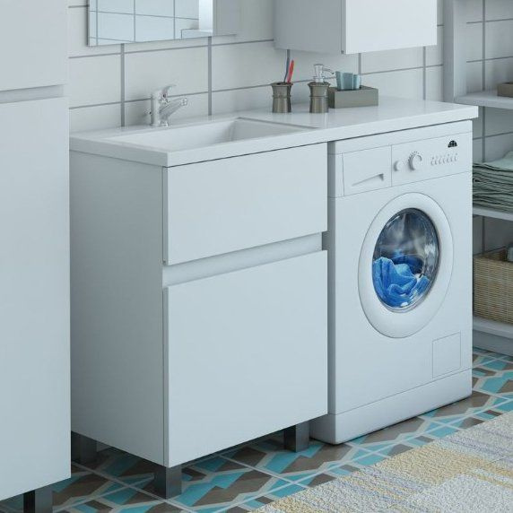 Тумба с раковиной Эстет Dallas Luxe 100 100,2 см, из МДФ, с раковиной ...