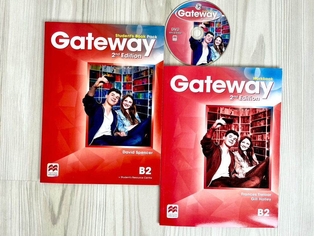 Gateway B2 (Second Edition) Комплект-Учебник+Рабочая Тетрадь+Диск.