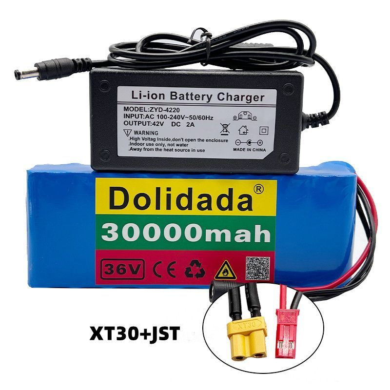 10s2p 36v 30000mAh 18650 Заряженный литий - ионный аккумулятор ...