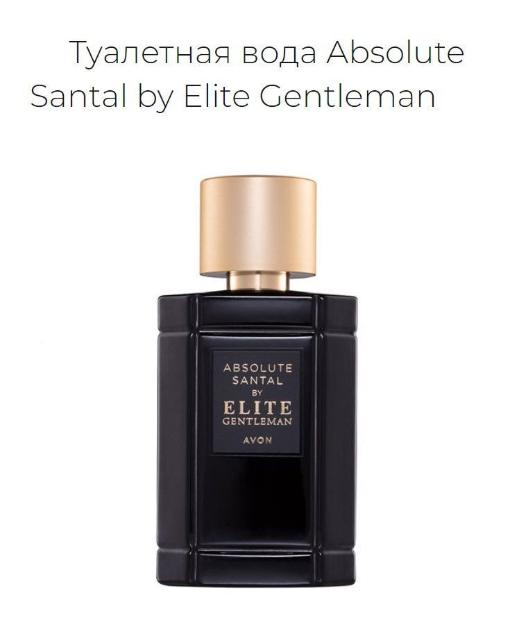 Avon Absolute Santal by Elite Gentleman мужская туалетная вода 50 мл. #1