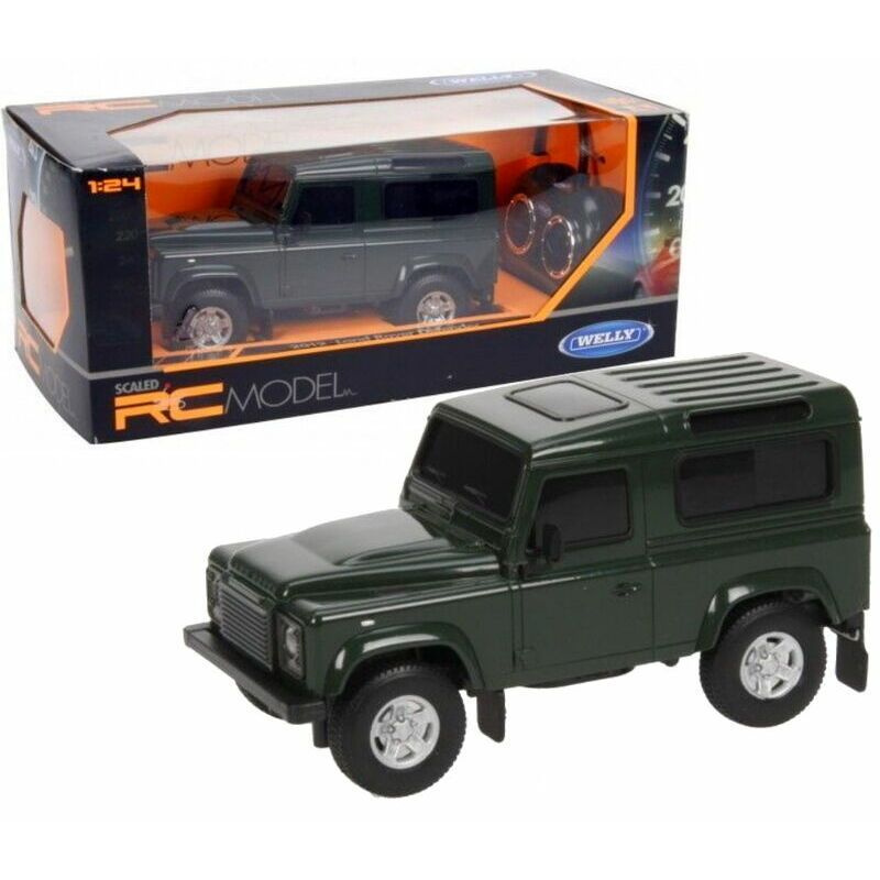 Welly. Машина радиоуправляемая "Land Rover Defender 2012" на р/у, масштаб 1:24  #1