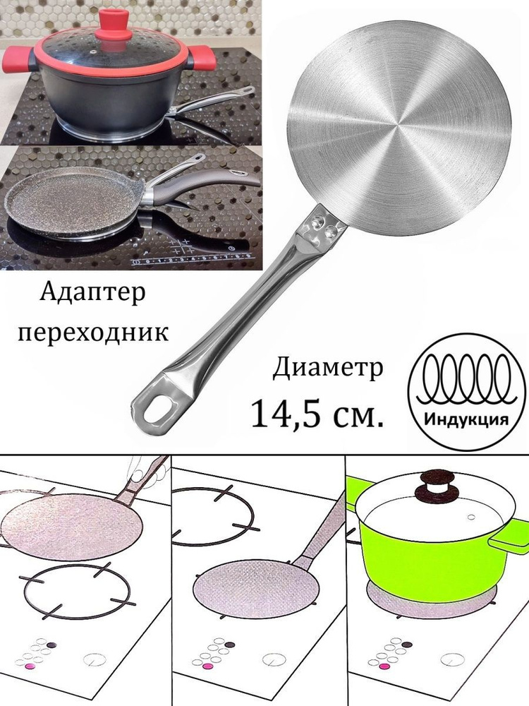 Адаптер (диск) для индукционной плиты, 22 см