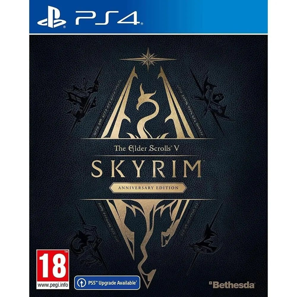 Игра The Elder Scrolls V: Skyrim - Anniversary Edition (PlayStation 4,  Русская версия)