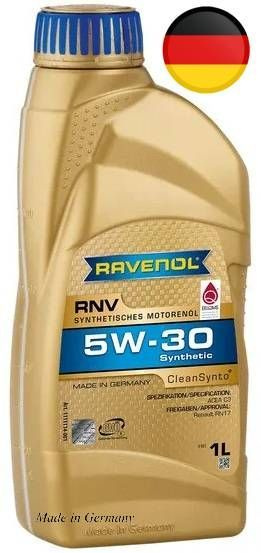 RAVENOL RNV 5W-30 Масло моторное, Синтетическое, 1 л #1