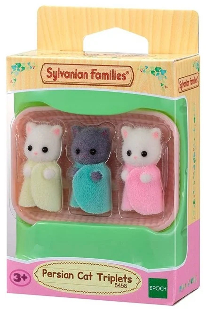 Фигурки Sylvanian Families 5458 Тройняшки персидские котята - купить с ...
