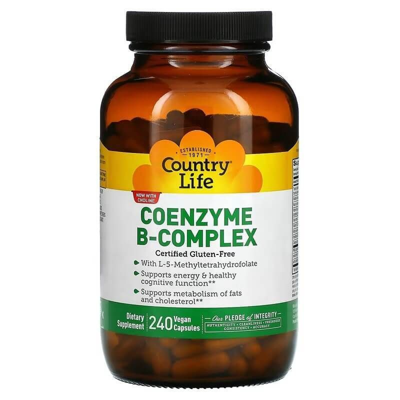 Country Life Coenzyme B-Complex - комплекс коэнзимов группы B 240 ...
