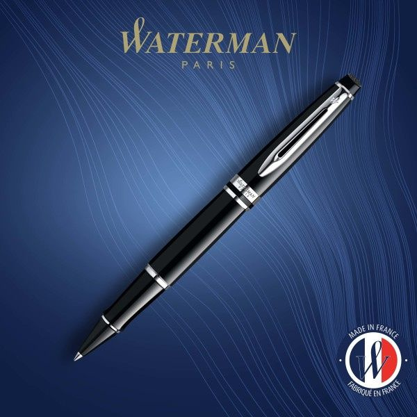 Ручка роллер Waterman Hemisphere L Essence du Bleu (CW2166469) LaqBlue CT F черн. черн. подар.кор.  #1