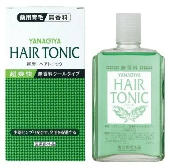 Yanagiya Hair Tonic Тоник для стимуляции роста волос с растительными экстрактами и освежающим ароматом. #1