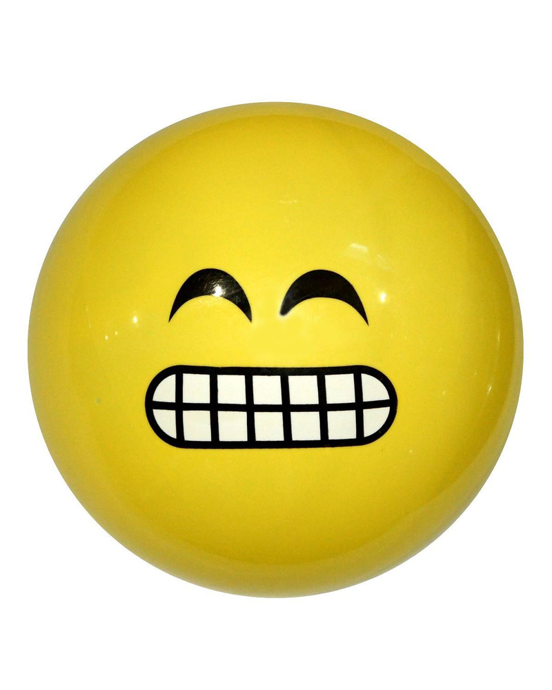 Мяч резиновый Смайлик 20 см - купить с доставкой по выгодным ценам в ...