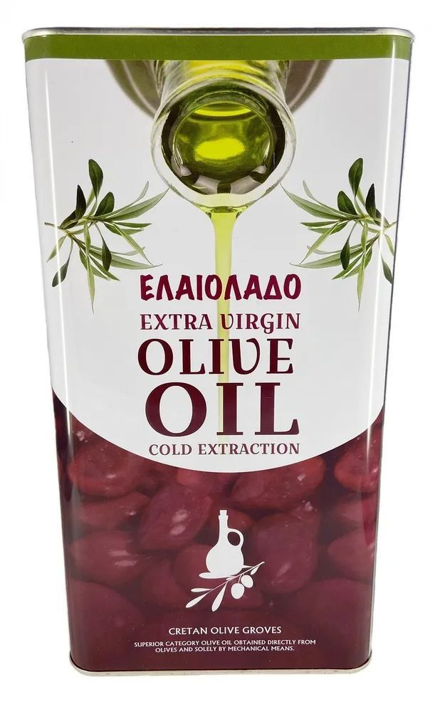 Масло оливковое Extra Virgin Olive Oil, Elaiolado, 5л Греция - купить с ...