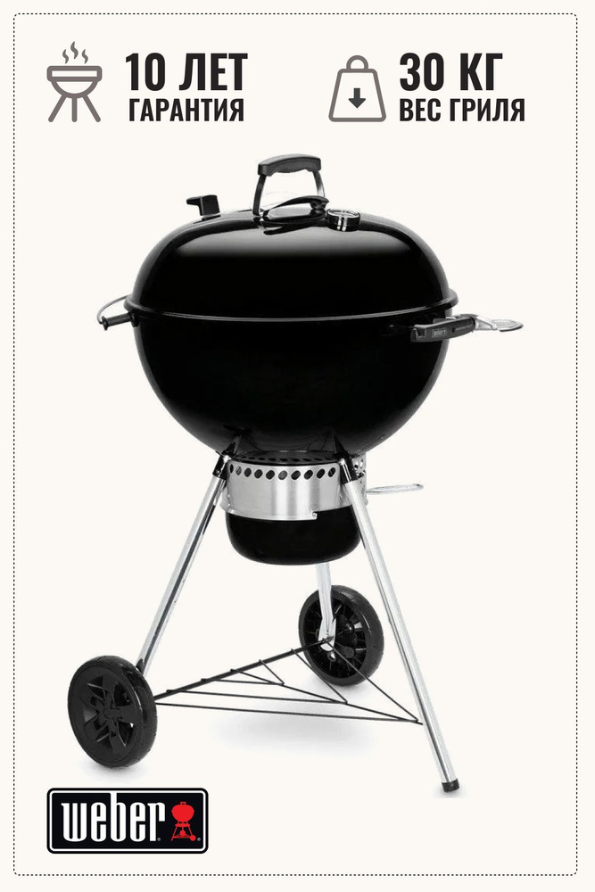 Гриль Weber Master-Touch GBS E-5750, угольный, черный - купить с ...
