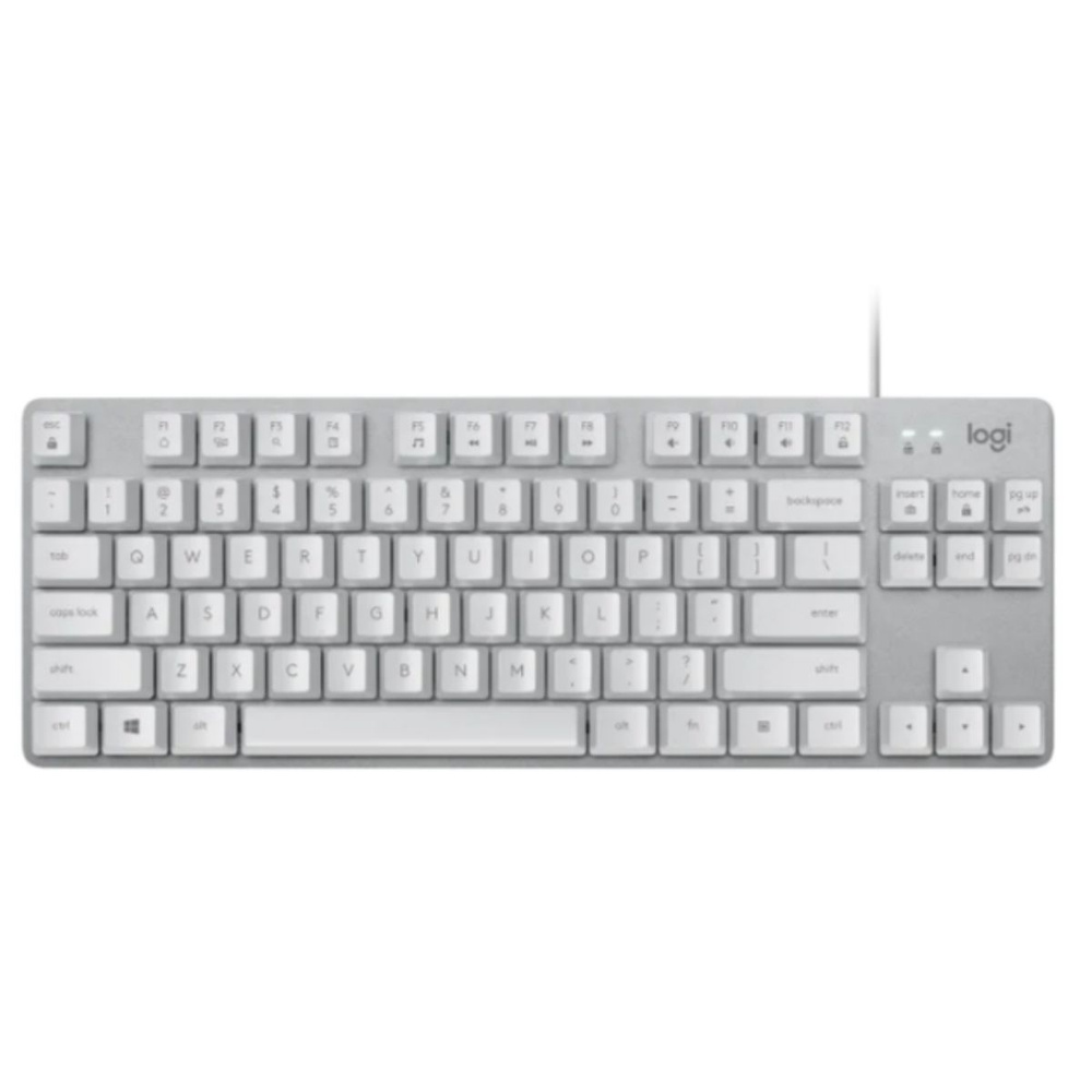 Игровая клавиатура проводная K835 TKL, (GL Linear), Английская раскладка, белый  #1