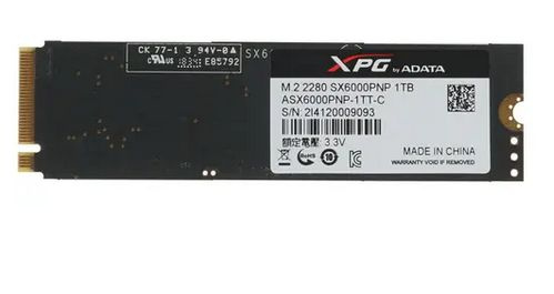 ADATA 1 ТБ Внутренний SSD-диск XPG SX6000 Pro (ASX6000PNP-1TT-C) (ASX6000PNP-1TT-C) #1