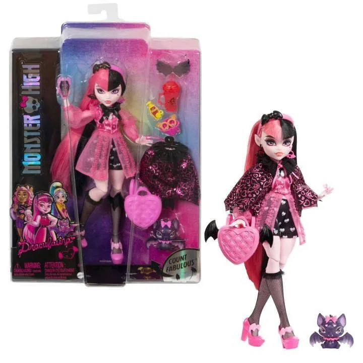 Monster High Doll, Draculaura G3- Кукла Монстр Хай Дракулаура серия ...