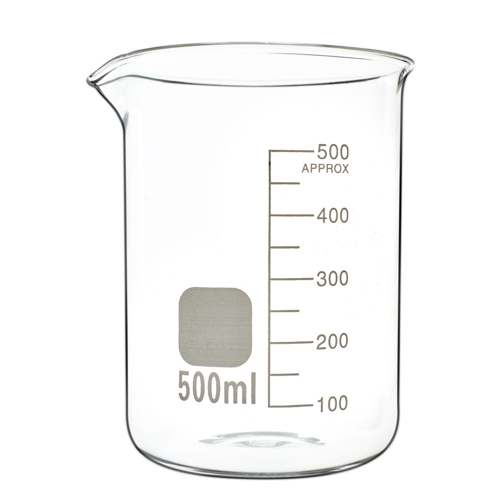 Емкость мерная R:LAB, 500 мл, Боросиликатное стекло, прозрачный купить ...