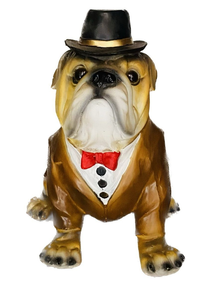 Садовая фигурка Бульдог, На газон - купить по низкой цене с доставкой в ...