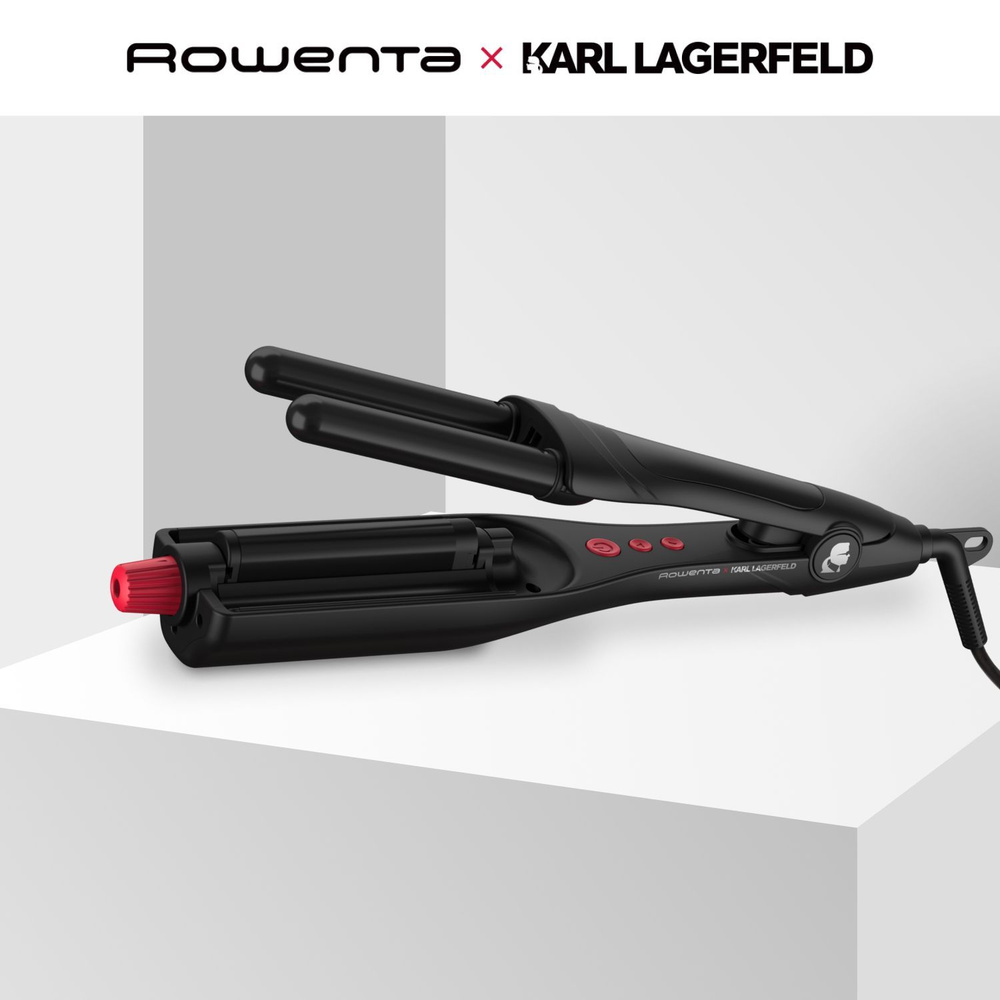 Стайлер Rowenta Karl Lagerfeld Multi Waver_19 мм - купить по доступным  ценам в интернет-магазине OZON (933598417)