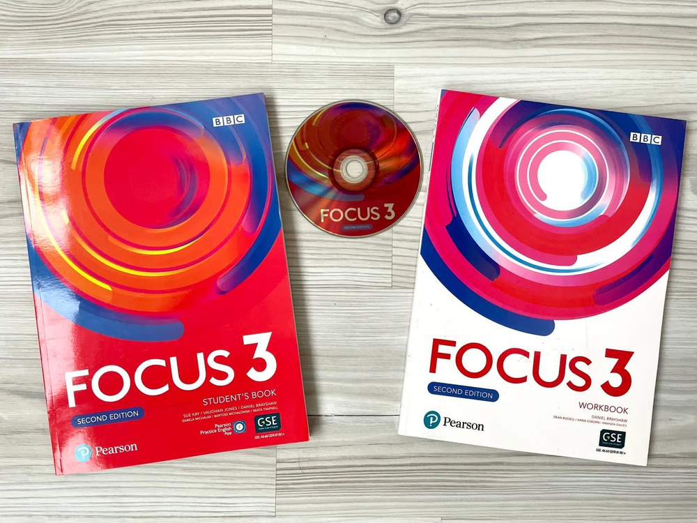 Focus 3 Second Edition Test Unit 1 Focus 3 (Second Edition):Комплект-Учебник+Рабочая Тетрадь+Диск - купить