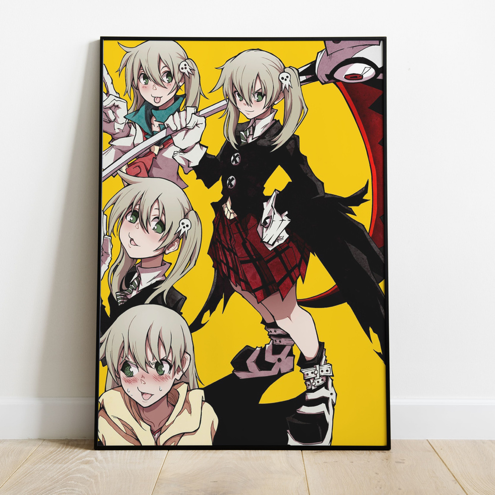 Плакат на стену для интерьера Пожиратель душ (Soul Eater) / Постер по аниме формата А4 (21х30 см) #1