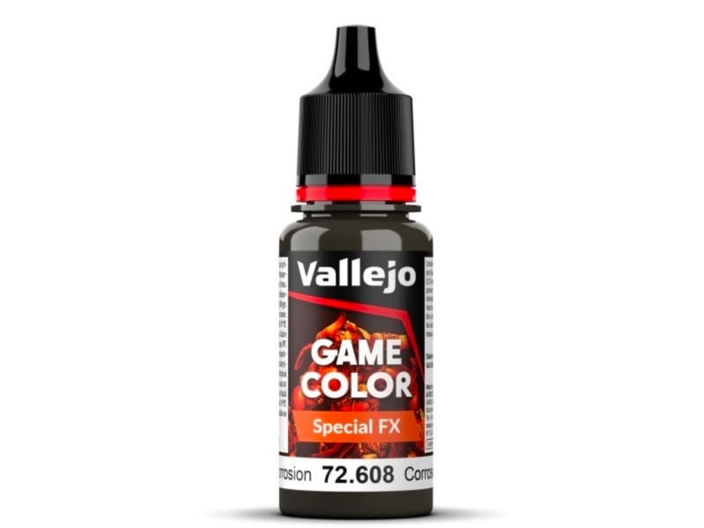 Краска Vallejo Game Color Special FX 72.608, Corrosion, эффект "коррозии", 18 мл  #1