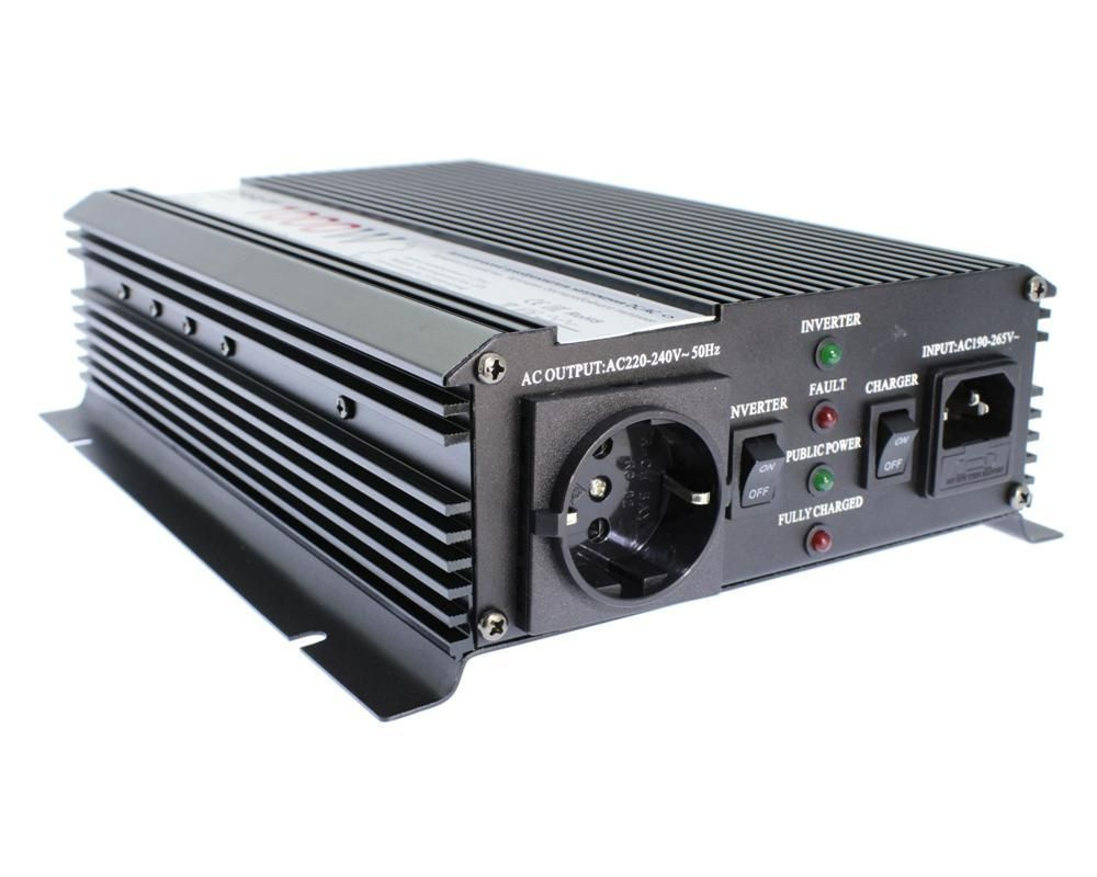 Автомобильный инвертор с функцией ИБП 1000Вт, модифицированная ...