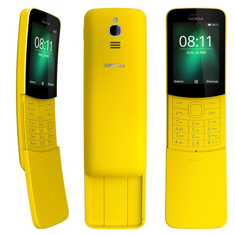 Мобильный телефон Nokia 8110, желтый купить на OZON по низкой цене ...