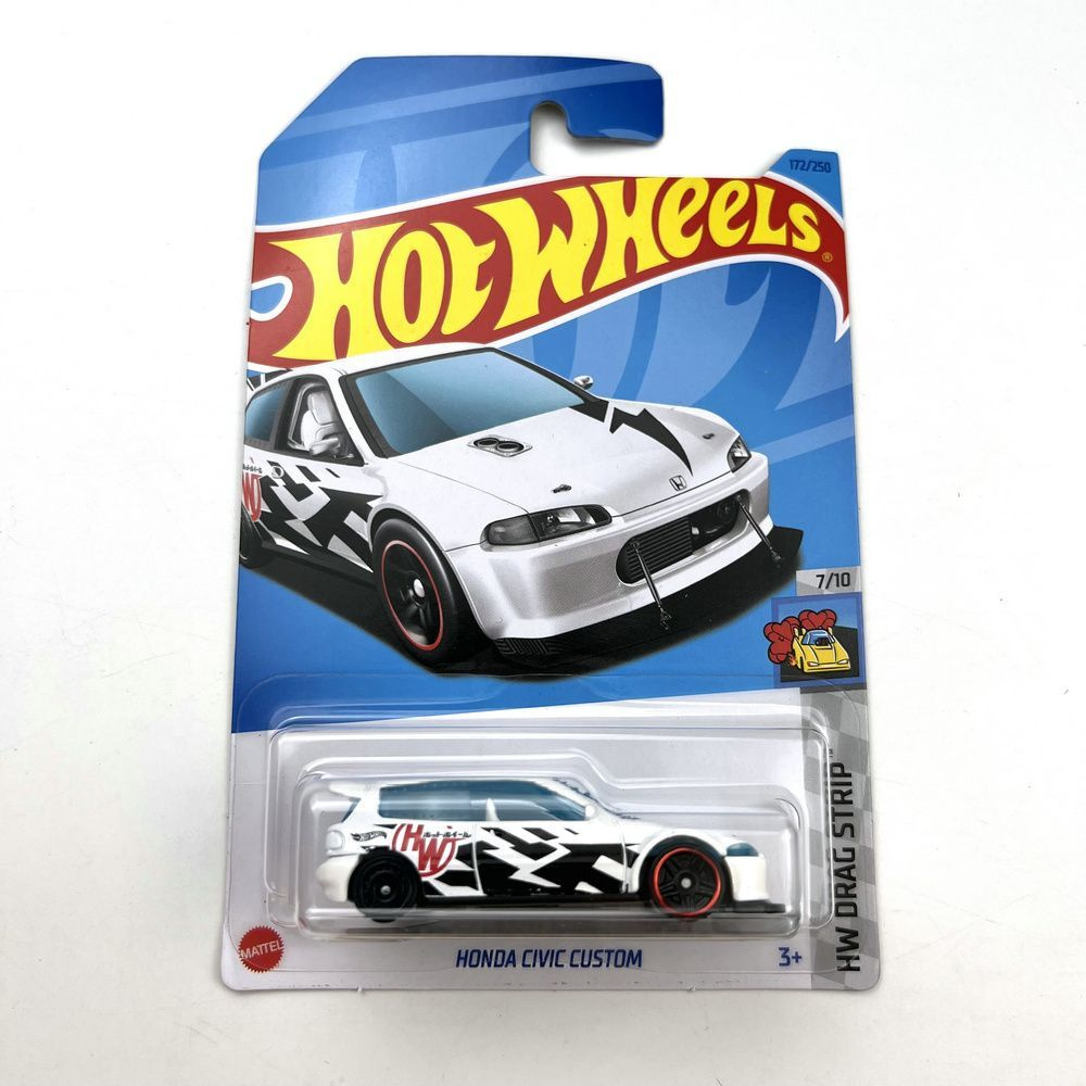 Машинка Hot Wheels коллекционная (оригинал) 2023 HONDA CIVIC CUSTOM -  купить с доставкой по выгодным ценам в интернет-магазине OZON (1036210092)