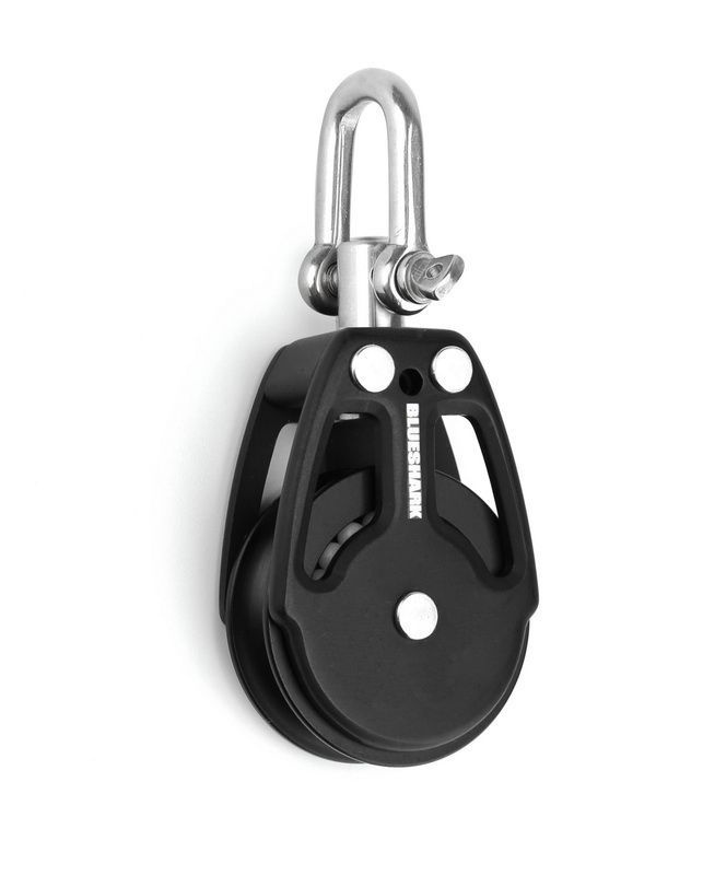 Одношкивный вертлюжный блок со скобой диаметр шкива 38мм для ...