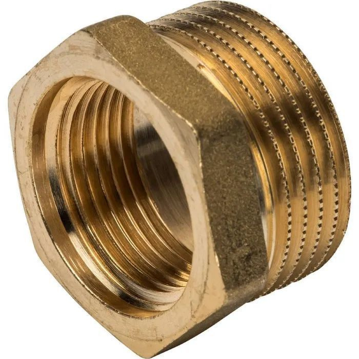 Футорка латунная 1"НР x 3/4"ВР (футорка, переходник ), фут 1х3/4 ...
